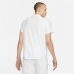 Herenpolo met Korte Mouwen Nike Court Dri-Fit Advantage Wit