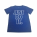 T-Shirt met Korte Mouwen voor kinderen Nike Verbaige Blauw