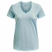 Maglia a Maniche Corte Donna Under Armour Tech Twist Azzurro Chiaro