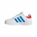 Sportschoenen voor Kinderen Adidas Breaknet  Wit