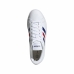 Ténis Casual Homem Adidas Grand Court Base Beyond Vermelho Azul Branco