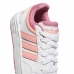 Chaussures de Sport pour Enfants Adidas Hoops Blanc