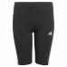 Leggings Sportivi per Bambini Adidas Essentials 3 Stripes Nero