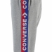 Sports Leggings for Children Converse Wordmark Taping Dark grey