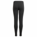 Leggings Sportivi per Bambini Adidas Essentials 3 Stripes Nero