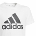 T-Shirt met Korte Mouwen Adidas Essentials  Wit