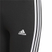 Sport leggins til børn Adidas Essentials 3 Stripes Sort