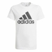 T-shirt med kortärm Adidas Essentials  Vit