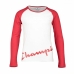 T-shirt à Manches Longues Enfant Champion Blanc