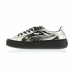 Laufschuhe für Damen Puma Basket Platform Metallic  Hellgrau