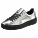 Sapatilhas de Desporto Mulher Puma Basket Platform Metallic  Cinzento claro