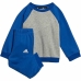 Conjunto de Desporto para Bebé Adidas Essentials Logo Cinzento