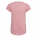 Camiseta de Manga Corta Infantil Adidas  Graphic  Rosa