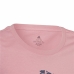 Child's Short Sleeve T-Shirt Adidas  Graphic  Pink