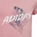 Barne Kortermet T-skjorte Adidas  Graphic  Rosa