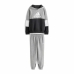 Conjunto Deportivo para Niños Adidas  Colourblock Fleece Gris