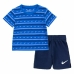 Sportski Komplet za Bebe Nike Swoosh Stripe Plava