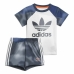 Completo Sportivo per Bambini Adidas Camouflage Print  Bianco