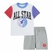 Completo Sportivo per Bambini Converse Blocked  Bianco