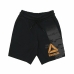 Pantaloni Corti Sportivi da Uomo Reebok B Wor Nero