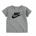 T-Shirt met Korte Mouwen voor kinderen Nike Futura SS Donker grijs