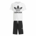 Conjunto Desportivo para Crianças Adidas Adicolor  Branco