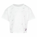 Maglia a Maniche Corte per Bambini Nike Sb Icon Bianco