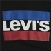 Kortærmet T-shirt til Mænd Levi's Logo Jr  Sort