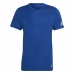 Heren-T-Shirt met Korte Mouwen Adidas Run It  Blauw