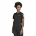 Dames-T-Shirt met Korte Mouwen Adidas Own the Run Zwart