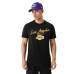 Ανδρική Μπλούζα με Κοντό Μανίκι New Era Script LA Lakers 