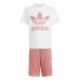 Sportoutfit voor kinderen Adidas Trifolio  Wit