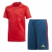 Joggingpak voor kinderen Adidas Originals Blauw Rood