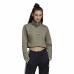 Hættetrøje til Kvinde Adidas Originals Cropped