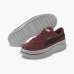 Damskie trampki na co dzień Puma Sportswear Deva Suede Ciemnoczerwony