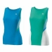 Tank Top Dames Wilson Glamour Groen Omkeerbaar Tennis Blauw