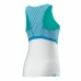 Canotta Donna Wilson Glamour Verde Reversibile Tennis Azzurro