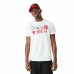 Heren-T-Shirt met Korte Mouwen New Era NBA Infill Graphic Chicago Bulls Wit