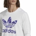 Мъжка тениска с дълъг ръкав Adidas Originals Camo STR Бял