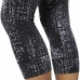 Sportleggings for kvinner Reebok Lux 3/4 Svart