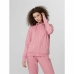 Polar com Capuz Mulher 4F Zip Up Cor de Rosa