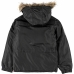 Μπουφάν Parka Unisex Go & Win Noreg Παιδικά Μαύρο