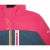 Anorak Joluvi Snaps Infantil Rosa Rosa oscuro