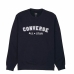 Sweaters uden Hætte til Mænd Converse Classic Fit All Star Single Screen Sort