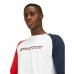 Men’s Sweatshirt without Hood Tommy Hilfiger Knit Crew White