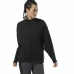 Damen Sweater ohne Kapuze Reebok Supply Crew Schwarz