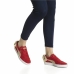 Scarpe Casual da Donna Puma Sportswear Suede Bow Varsity Rosso