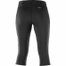 Sporthose Damen Salomon Agile Mid Tight Schwarz