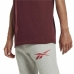 Maglia a Maniche Corte Uomo Reebok RI Logo Rosso Granato