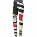 Sportleggings voor Dames Reebok Wor Engineered Zwart